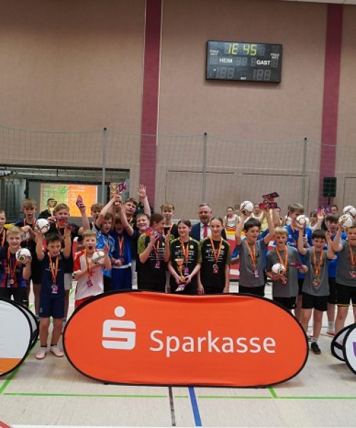 Ehrung der Sieger der Fair Play Soccer Tour.