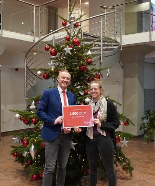 Unsere Weihnachtsspende an KinderStärken e.V.